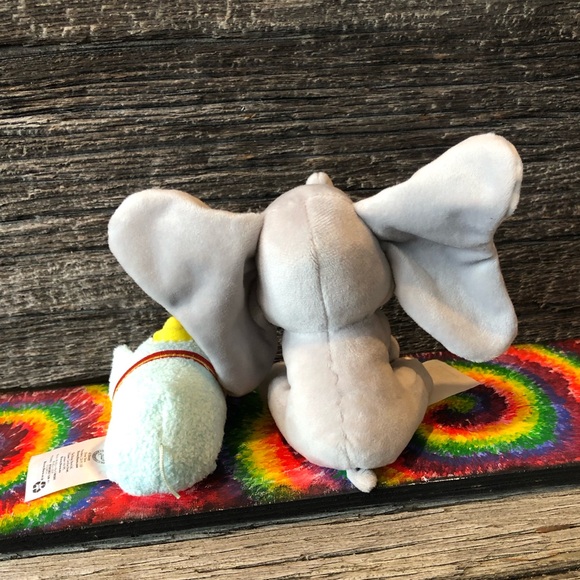 Disney Dumbo duo Pair of plush stuffed toys Tsum Tsum baby toy Nursery decor 🩶 - Picture 3 of 12